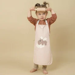 Done by Deer Vandtæt børneforklæde Happy clouds Pudder Outlet