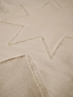 Ferm Living Vela Star Christmas Tree Blanket - Natural