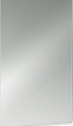 Zone Vægspejl Rim 70x44 cm White