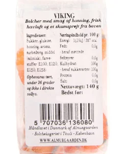 Vikinge bolcher med smag af honning & mentol>Almuegaarden Discount