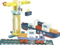 Børn VILAC City - Containerlastbil