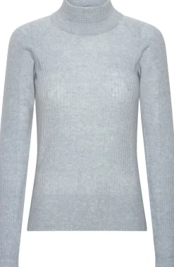 Vilda turtleneck cashmere blend sweater - Clear><noscript><img width=