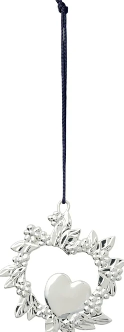 Rosendahl Vildt hjerte H8 forsølvet