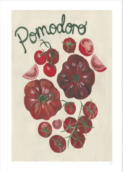 Poster & Frame Violets Print House - Pomodoro