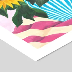 Poster & Frame VIOLETS PRINT HOUSE - Sunflowers Flerfarvet New