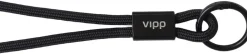 Dame Vipp 320 Key strap, Shelter, black, 45 cm