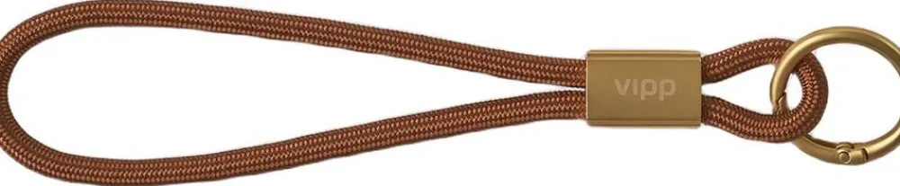 Dame Vipp 320 Key strap, Todos Santos, ochre, 18 cm