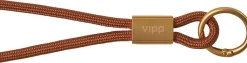 320 Key strap, Todos Santos, ochre, 45 cm>Vipp Outlet