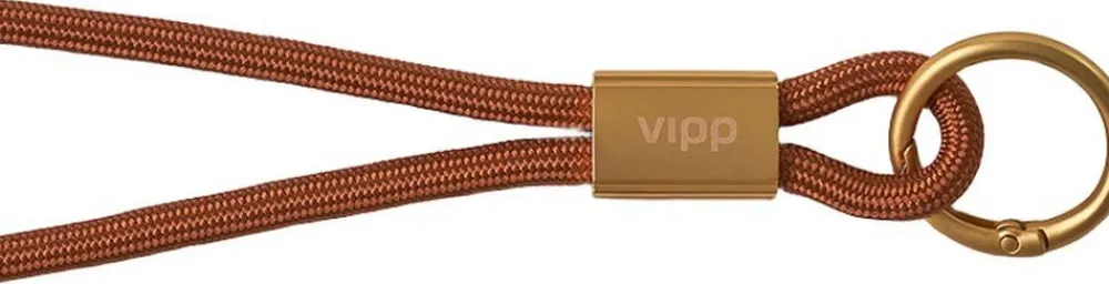 320 Key strap, Todos Santos, ochre, 45 cm>Vipp Outlet