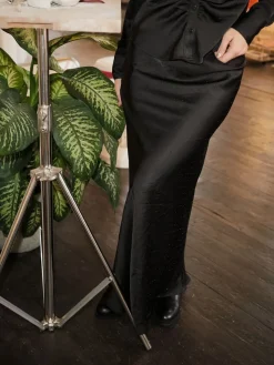 Viso Heavy Sateen Bedaz Skirt><noscript><img width=