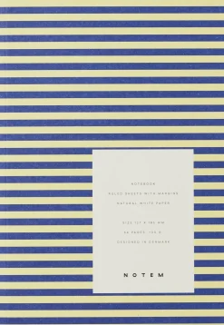 Notem VITA Softcover Notebook - Small, Blue and Yellow