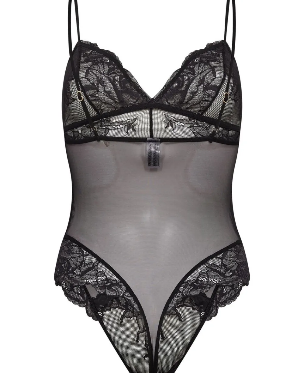Wacoal VIVID ATTRACTION BODY Black Hot
