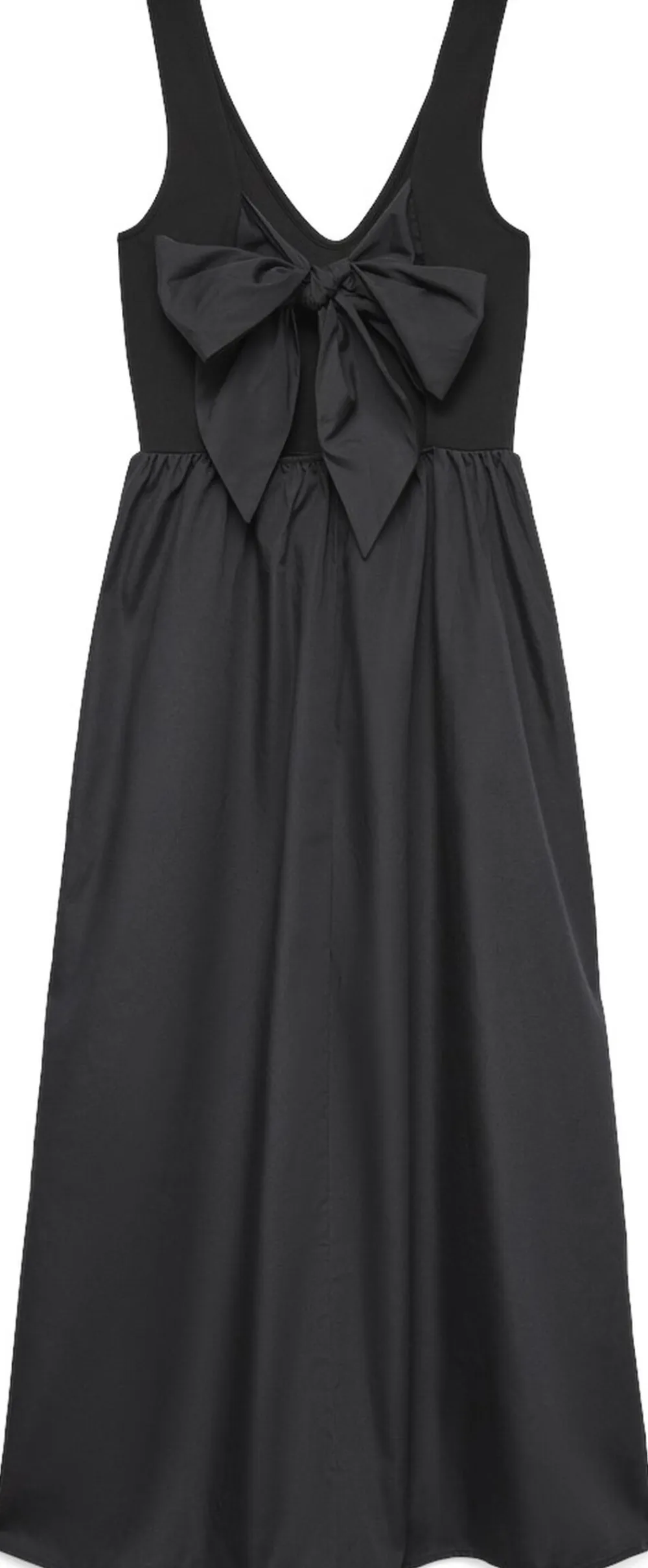Vero Moda VMVALLY SL LONG BOW DRESS JRS NOOS Black Online