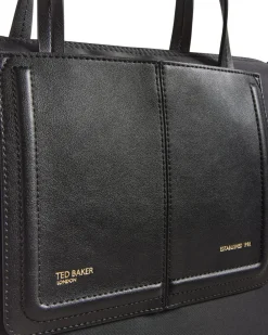 Ted Baker VOYENA Nylon Small Tote Black Discount