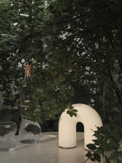 Ferm Living Vuelta Portable Lamp - White