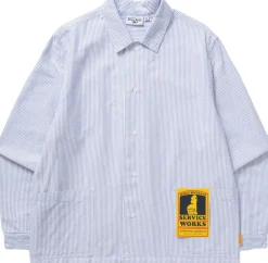 Service works WAITER SHIRT Oxford stripe Outlet