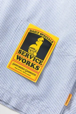 Service works WAITER SHIRT Oxford stripe Outlet