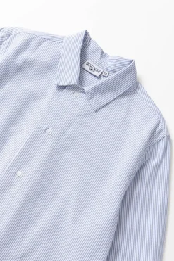 Service works WAITER SHIRT Oxford stripe Outlet