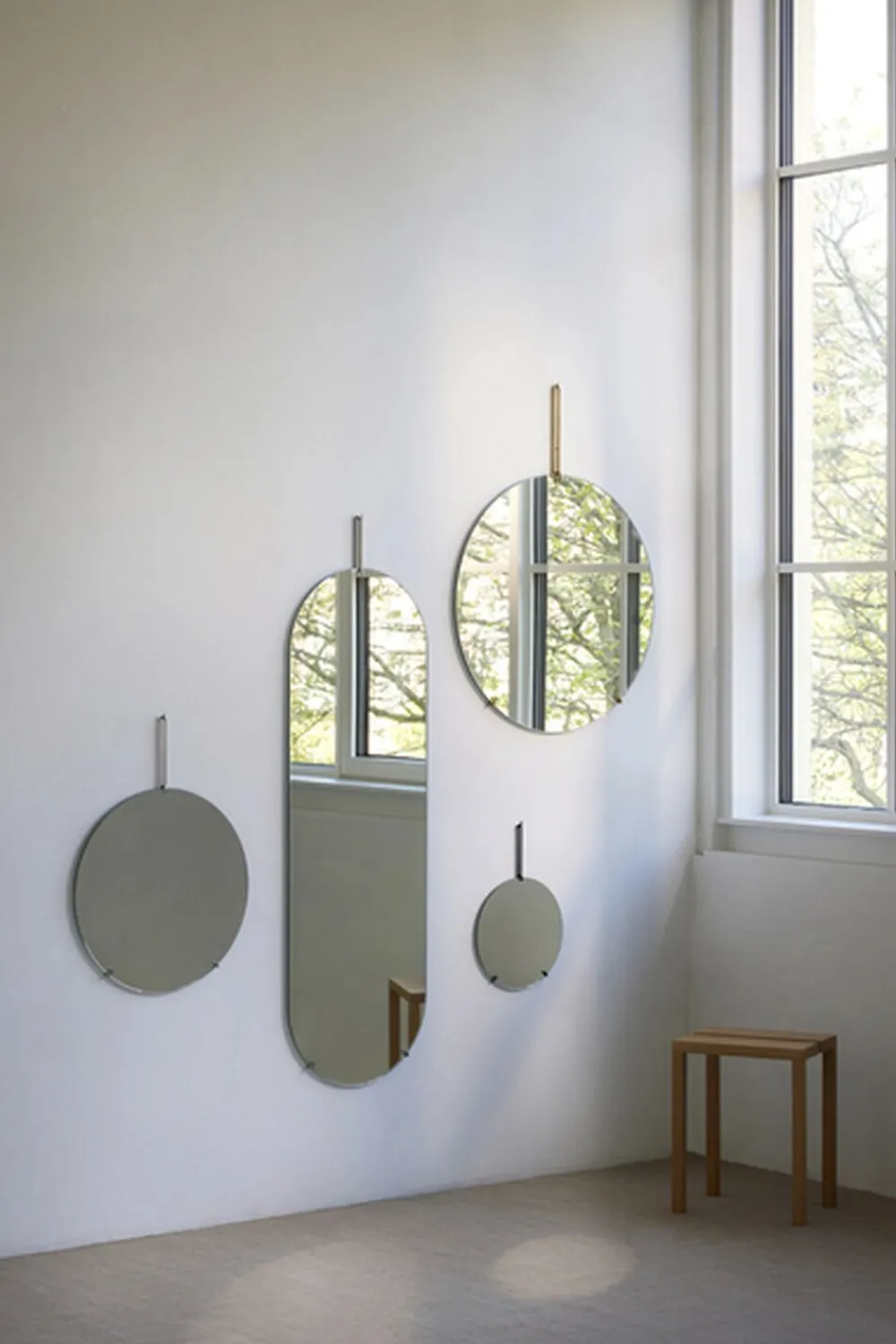Moebe Wall Mirror, Ã50, Chrom Outlet