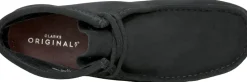 Clarks Originals Wallabee Boot Black Sde, G, 7
