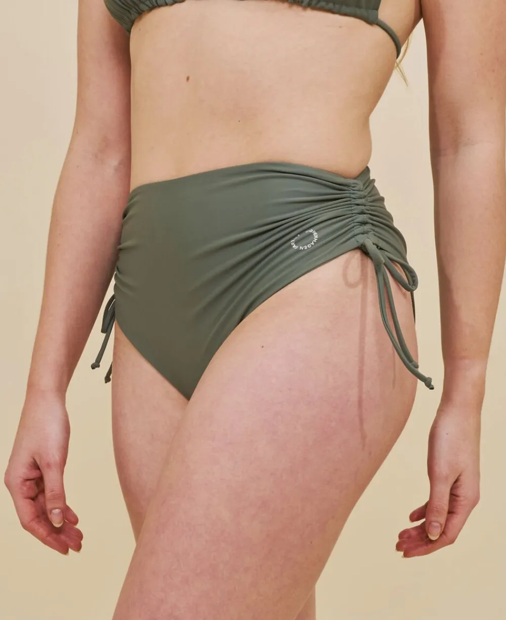 Dame Cartel Copenhagen Wanita højtaljet justerbar bikini underdel