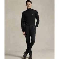 Polo Ralph Lauren Washable Wool Turtleneck Sweater Sort Discount