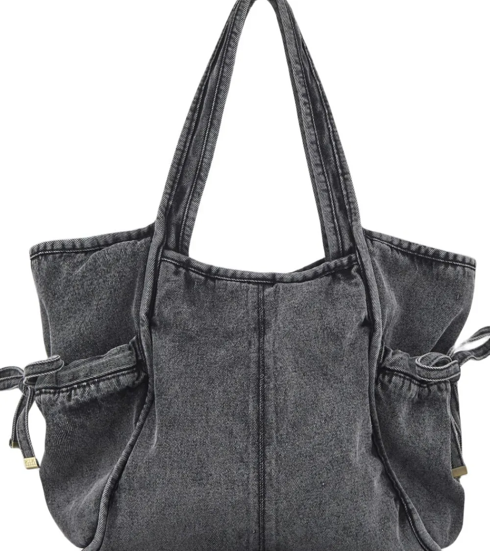 Becksöndergaard Washed Denima Laurel Bag Stonewash grey Sale