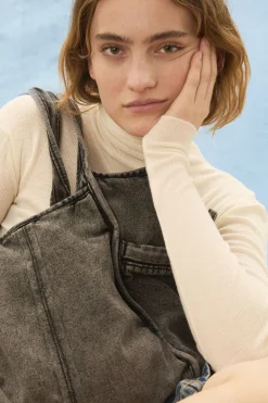 Becksöndergaard Washed Denima Laurel Bag Stonewash grey Sale