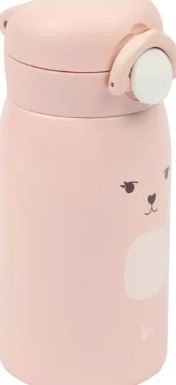 Fabelab Water bottle - Bunny - Small - Old rose Discount