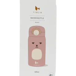 Fabelab Water bottle - Bunny - Small - Old rose Discount