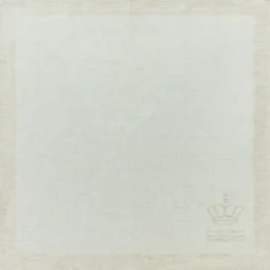 Royal Copenhagen Waves serviet, hvid 44X44 2stk