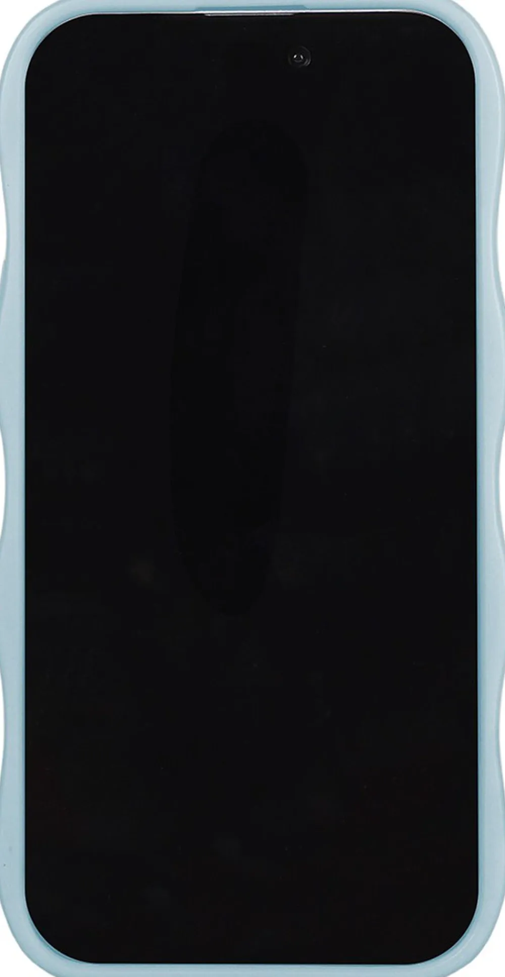 Dame HoldIt Wavy Case iPhone 15 Pro Max Mineral Blue/Transparent