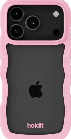 Wavy Case iPhone 17 Pro Max Pink/Transparent><noscript><img width=