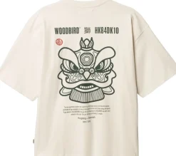 Woodbird WBBeam Lion Tee Off white Online