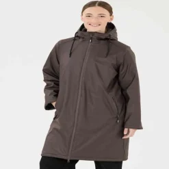 Dame Weather Report Heaten Regnfrakke, dame