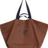 Dame Hay Weekend Bag (Organic)-Large-Milk chocolate