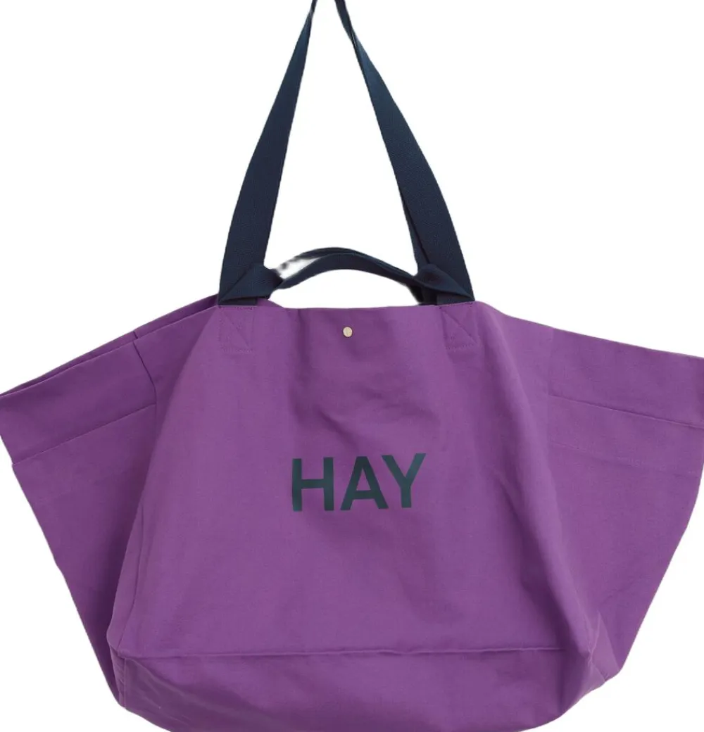 Weekend Bag (Organic)-Large-Purple>Hay Best