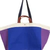 Hay Weekend Bag (Organic)-Medium-Electric blue multi