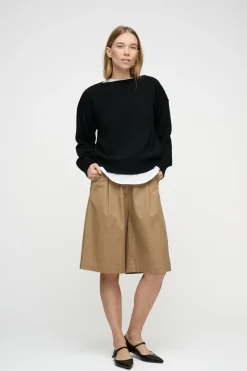 moshi moshi mind weekly shorts twill Warm sand Hot