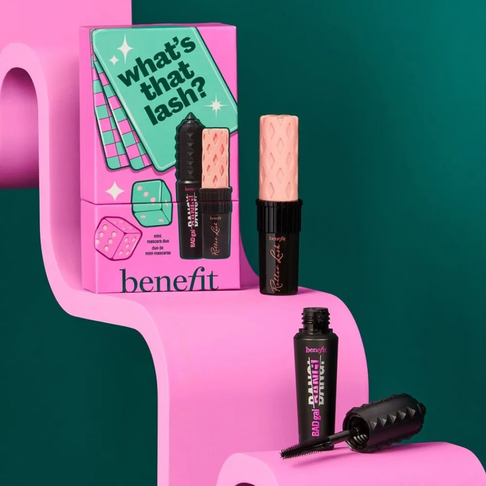 Benefit Cosmetics What's That Lash - Benefit mini mascara set for volumen og og krøl Sale