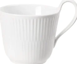 White Fluted High Handle Cup 24cl>Royal Copenhagen Sale