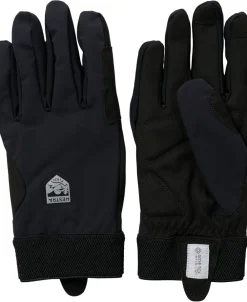 Hestra Windstopper Tracker - 5 finger Black/black Online