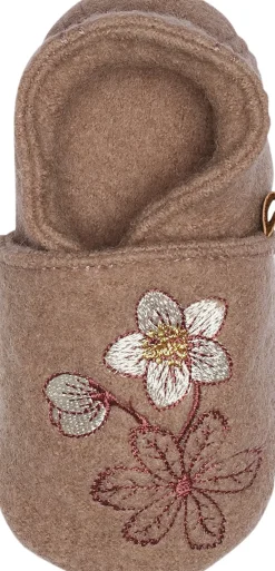 Winter rose wool slippers>Melton Online