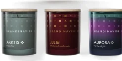 Skandinavisk Winter Solstice Seasonal Candle Giftset 65g x 3 Best