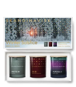 Skandinavisk Winter Solstice Seasonal Candle Giftset 65g x 3 Best
