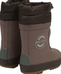 Mikk-Line Winter Wellies - 3D Twilight mauve Clearance