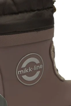 Mikk-Line Winter Wellies - 3D Twilight mauve Clearance
