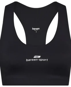 Bareen Wmns V-Neck Racer Back Bra Black onyx Outlet