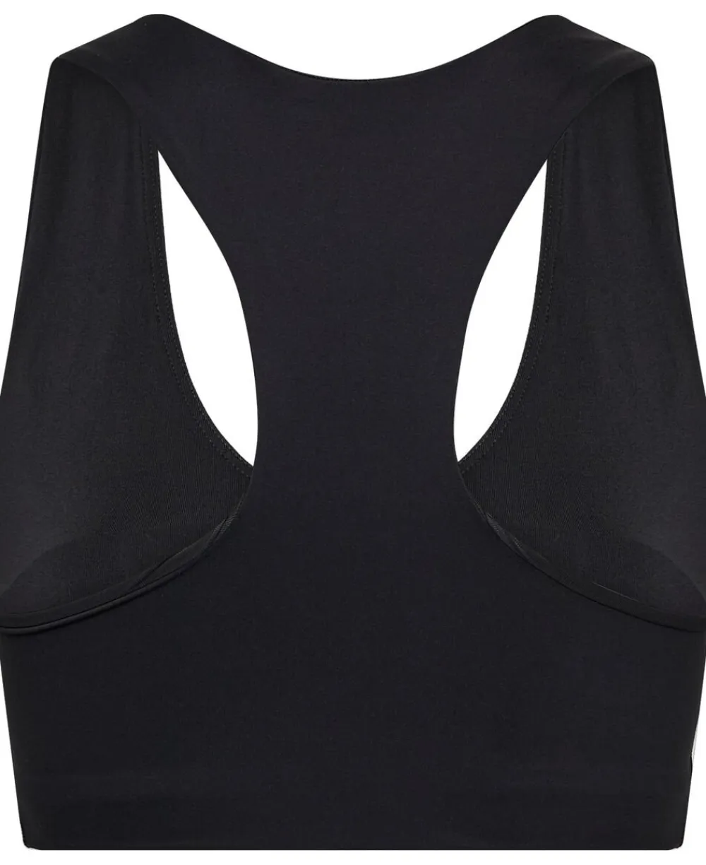 Bareen Wmns V-Neck Racer Back Bra Black onyx Outlet