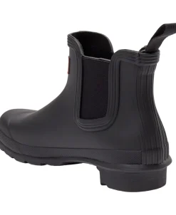Hunter WOMENS ORIGINAL CHELSEA Black Sale